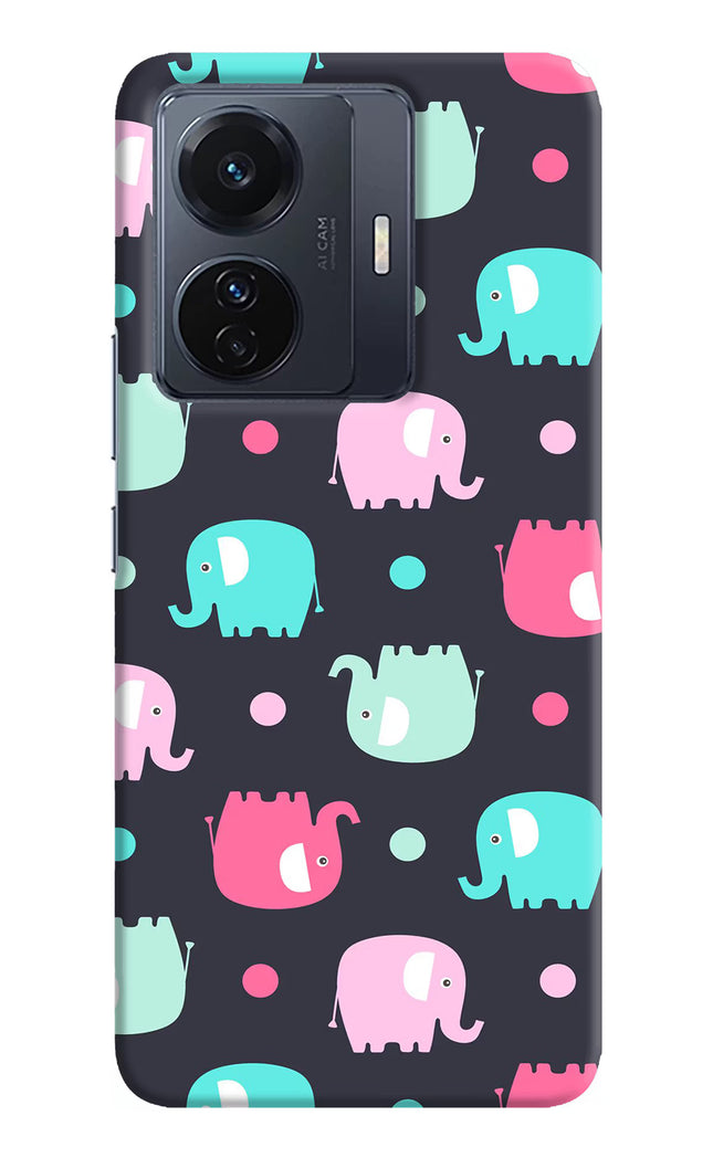 Elephants Vivo T1 Pro 5G Hard Case Back Cover by Casekaro