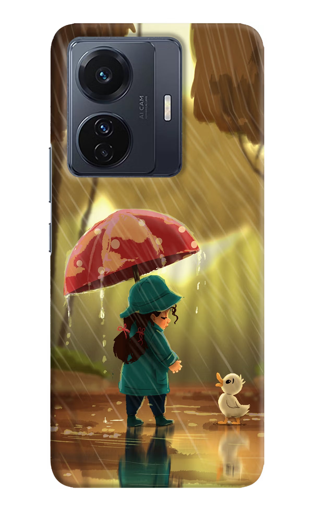 Rainy Day Vivo T1 Pro 5G Hard Case Back Cover by Casekaro
