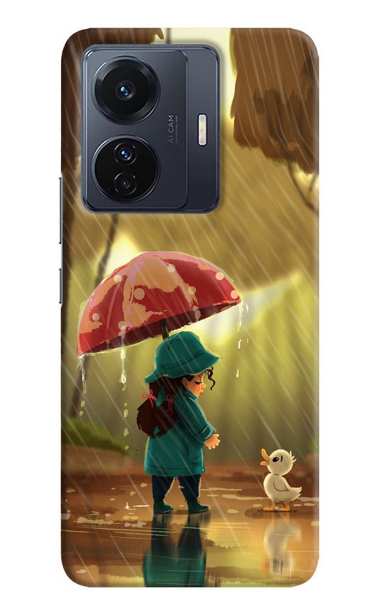 Rainy Day Vivo T1 Pro 5G Hard Case Back Cover by Casekaro