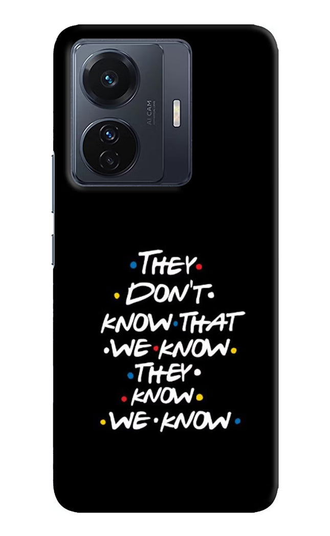 FRIENDS Dialogue Vivo T1 Pro 5G Hard Case Back Cover by Casekaro