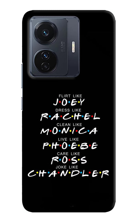 FRIENDS Character Vivo T1 Pro 5G Hard Case Back Cover by Casekaro