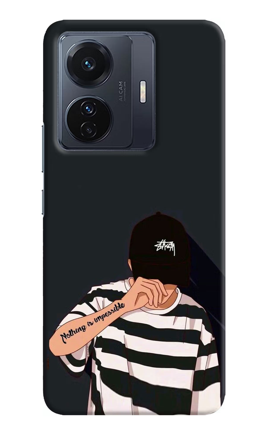 Aesthetic Boy Vivo T1 Pro 5G Back Cover, Hard case