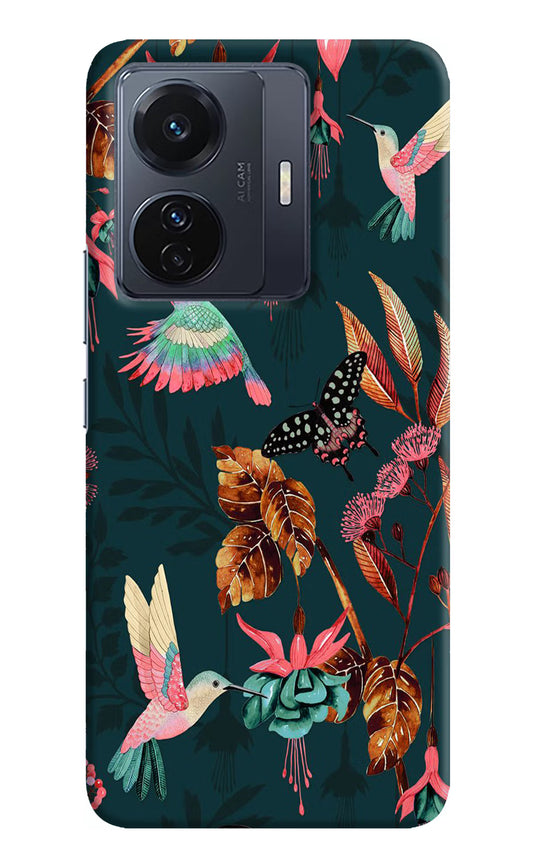 Birds Vivo T1 Pro 5G Hard Case Back Cover by Casekaro