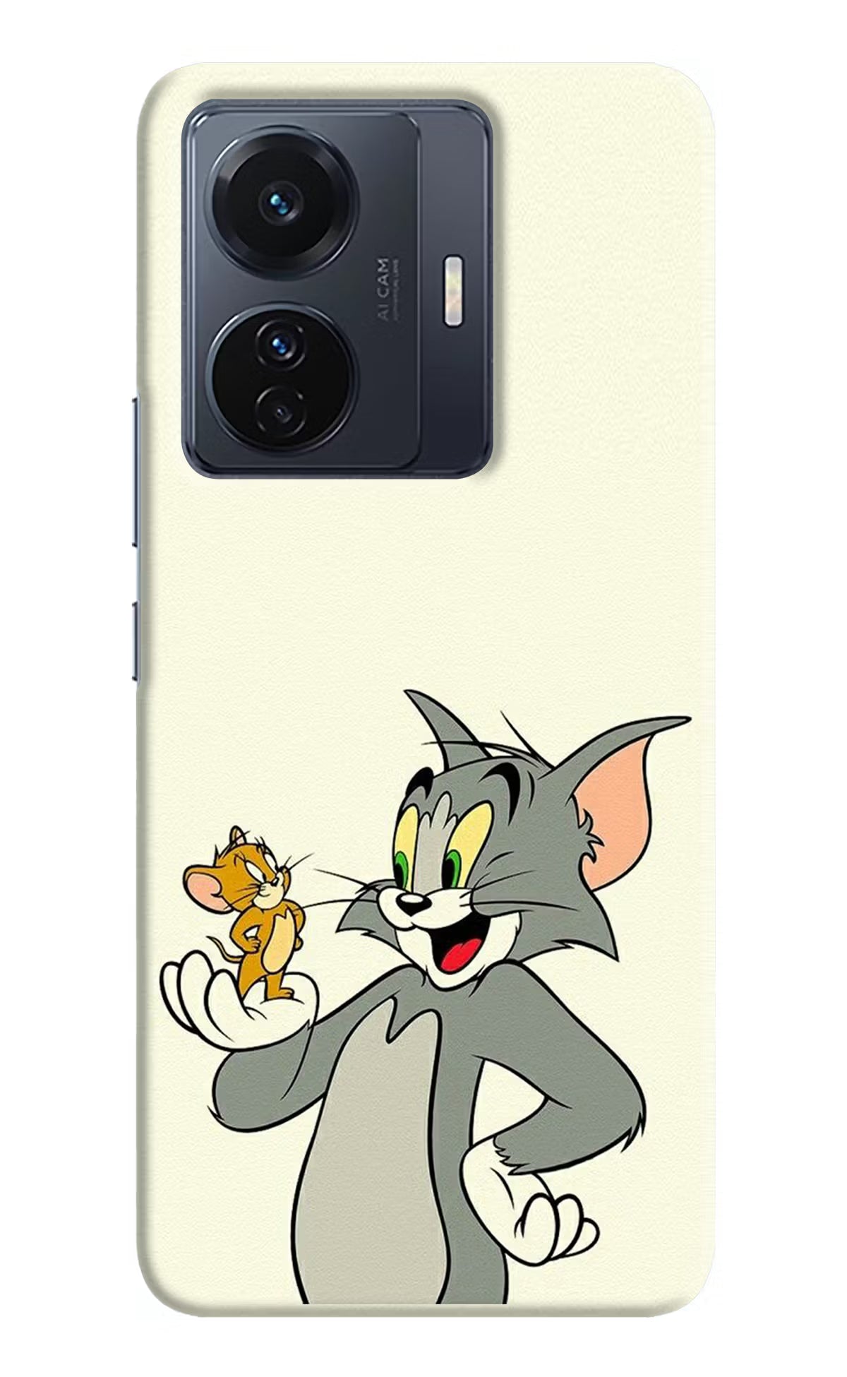 Tom & Jerry Vivo T1 Pro 5G Hard Case Back Cover by Casekaro