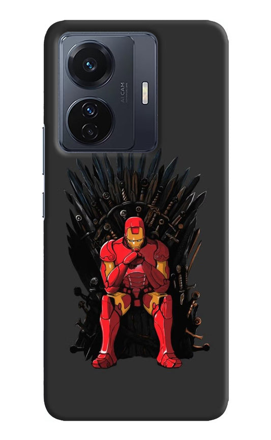 Ironman Throne Vivo T1 Pro 5G Hard Case Back Cover by Casekaro
