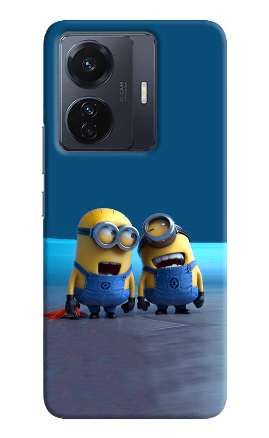 Minion Laughing Vivo T1 Pro 5G Hard Case Back Cover by Casekaro