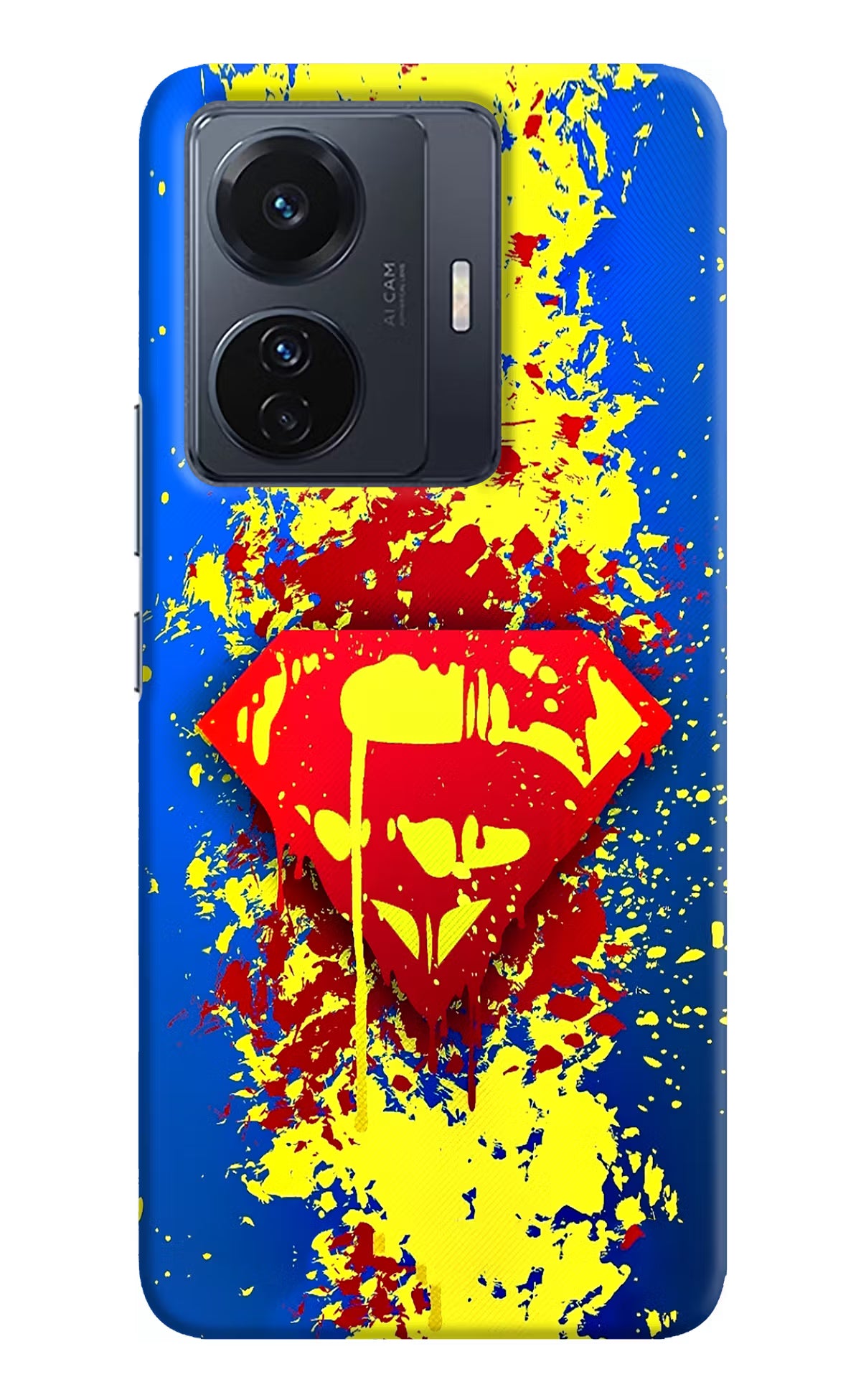 Superman logo Vivo T1 Pro 5G Hard Case Back Cover by Casekaro
