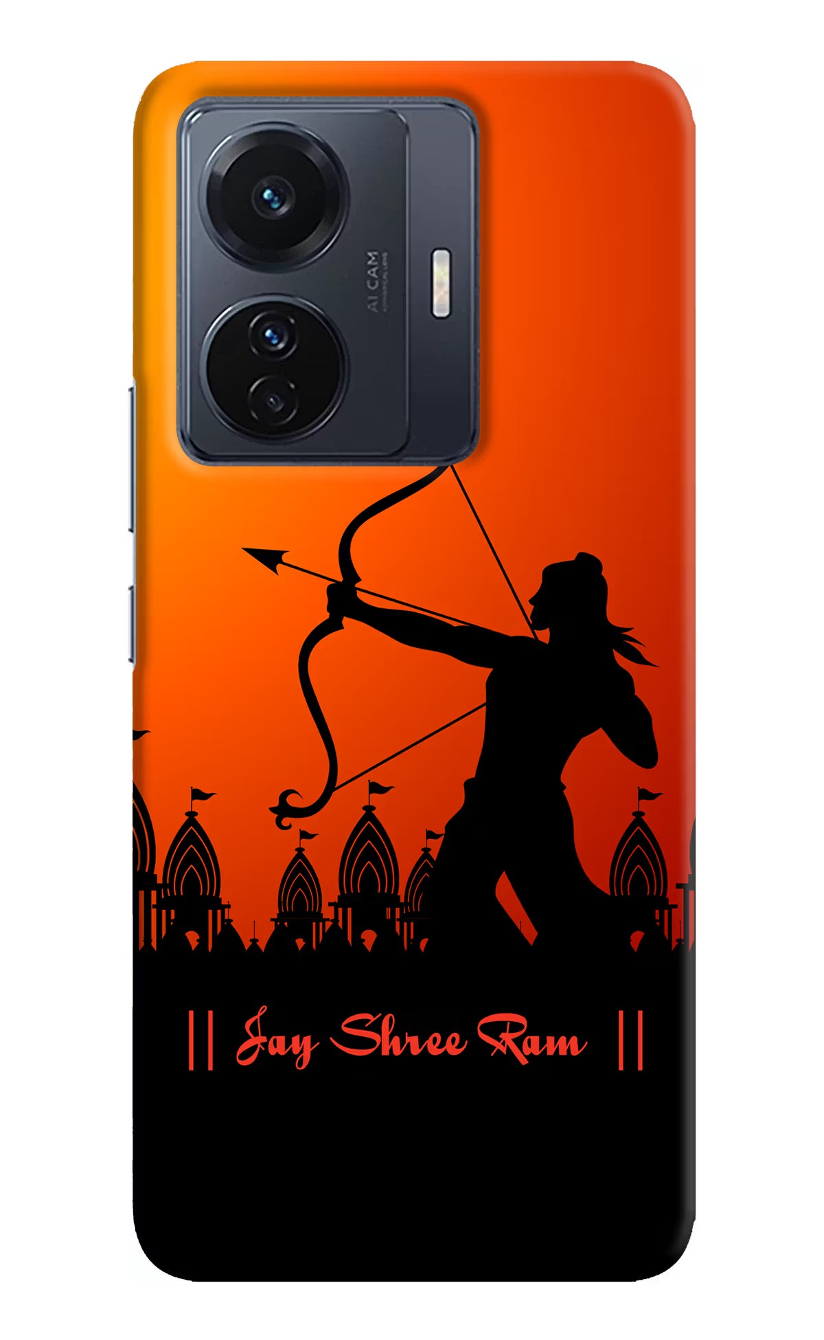 Lord Ram - 4 Vivo T1 Pro 5G Hard Case Back Cover by Casekaro