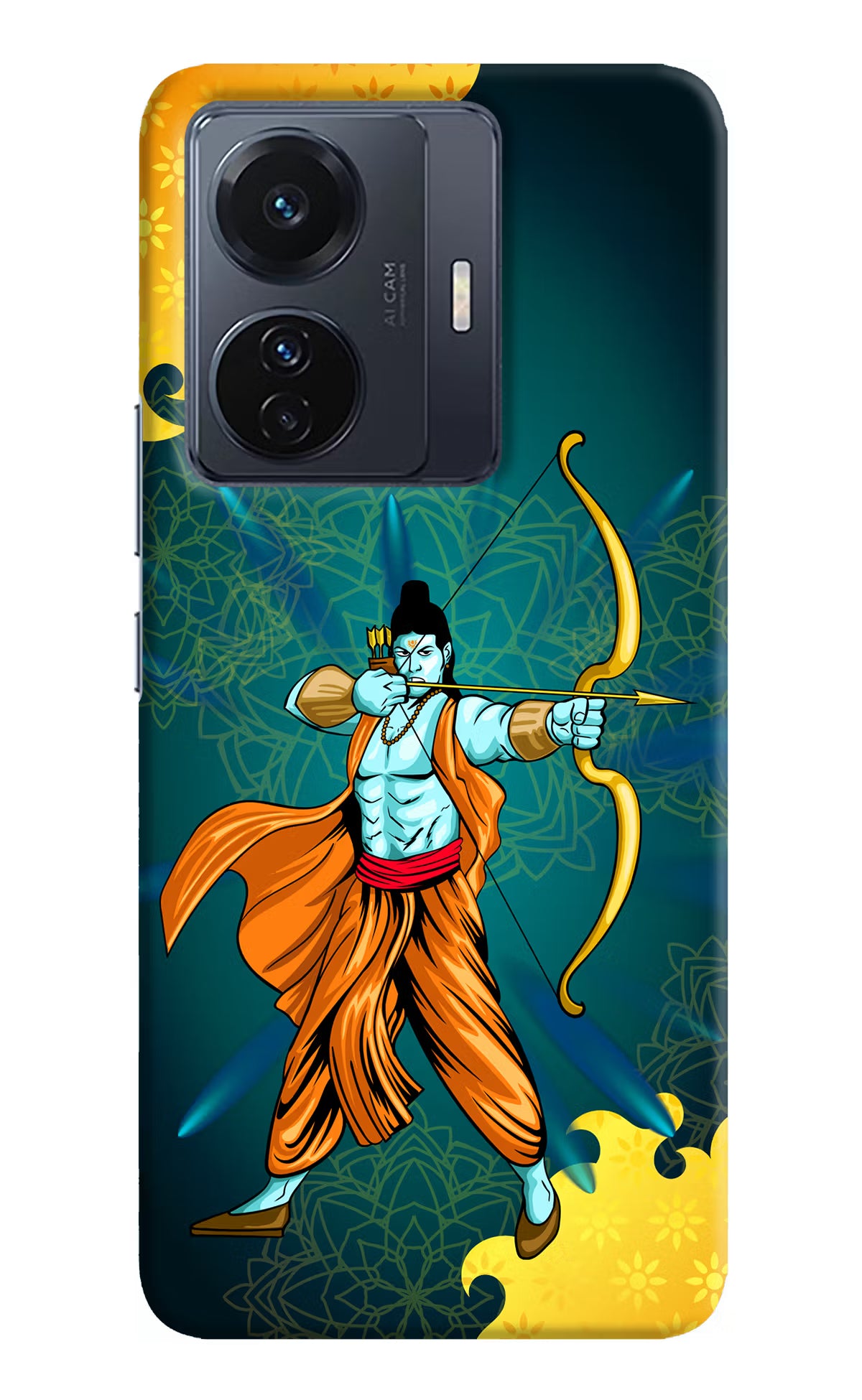 Lord Ram - 6 Vivo T1 Pro 5G Hard Case Back Cover by Casekaro