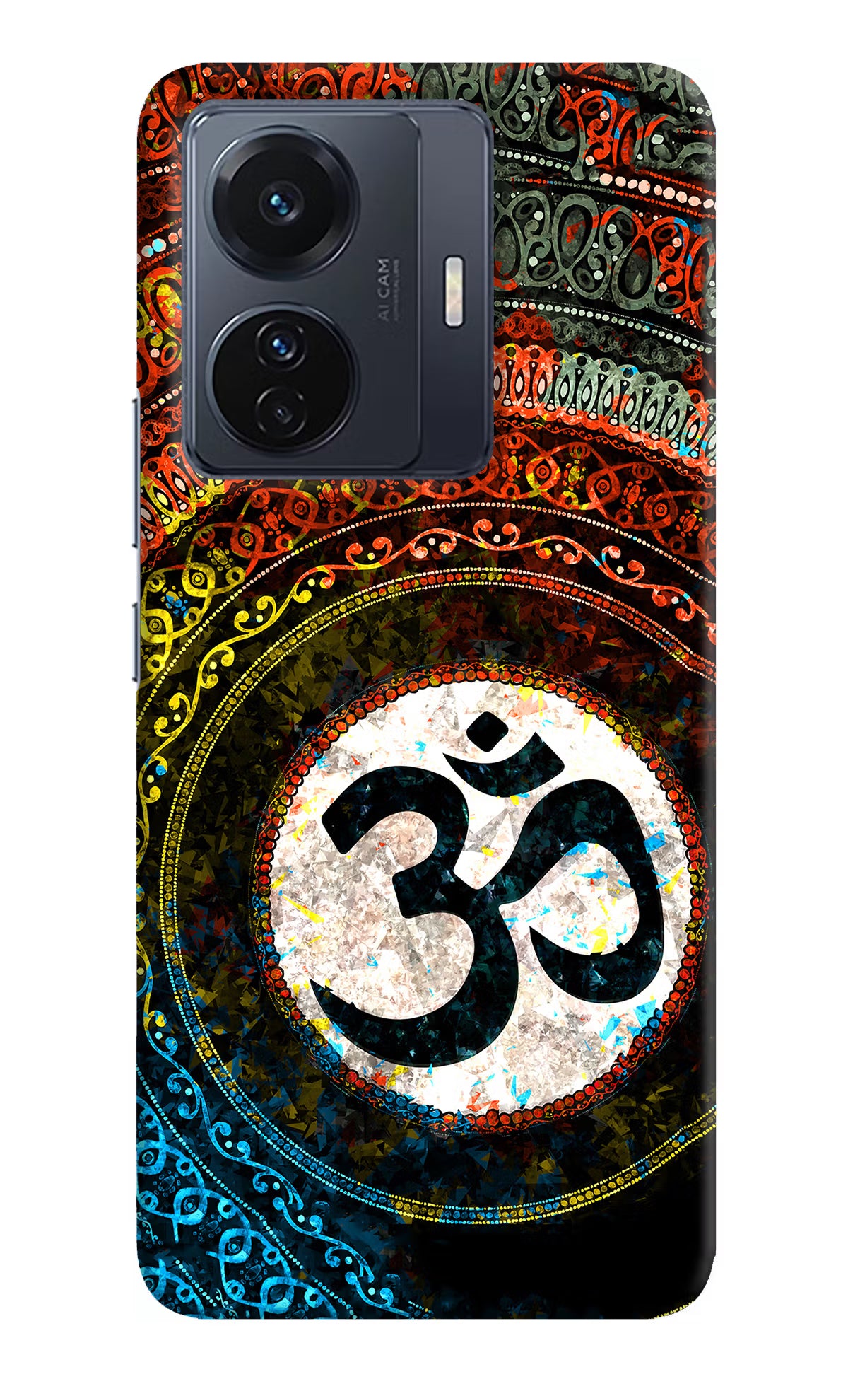 Om Cultural Vivo T1 Pro 5G Hard Case Back Cover by Casekaro