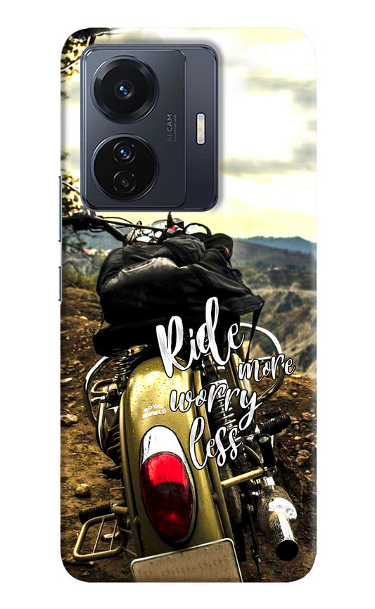 Ride More Worry Less Vivo T1 Pro 5G Hard Case Back Cover by Casekaro