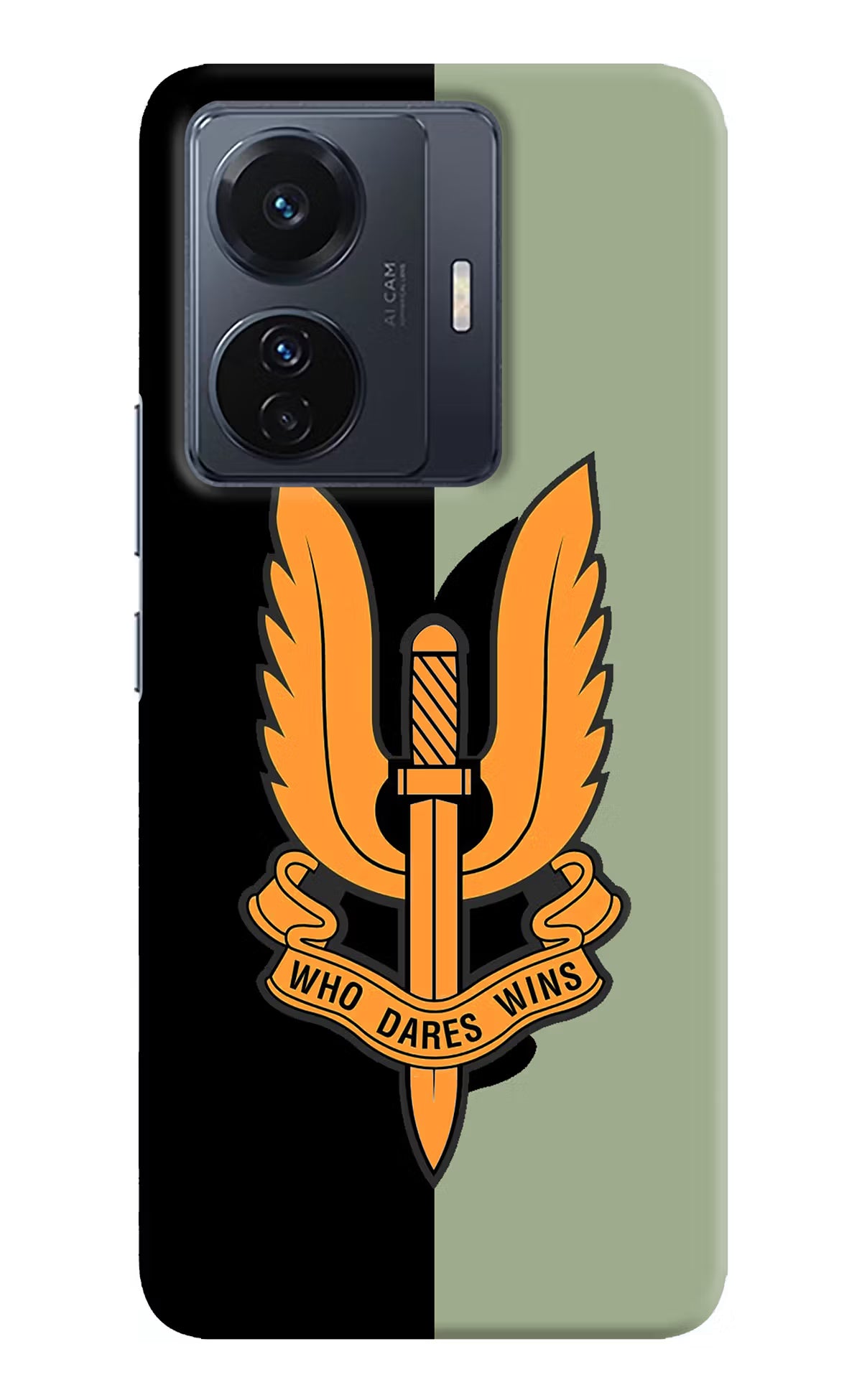 Balidan Logo Vivo T1 Pro 5G Hard Case Back Cover by Casekaro