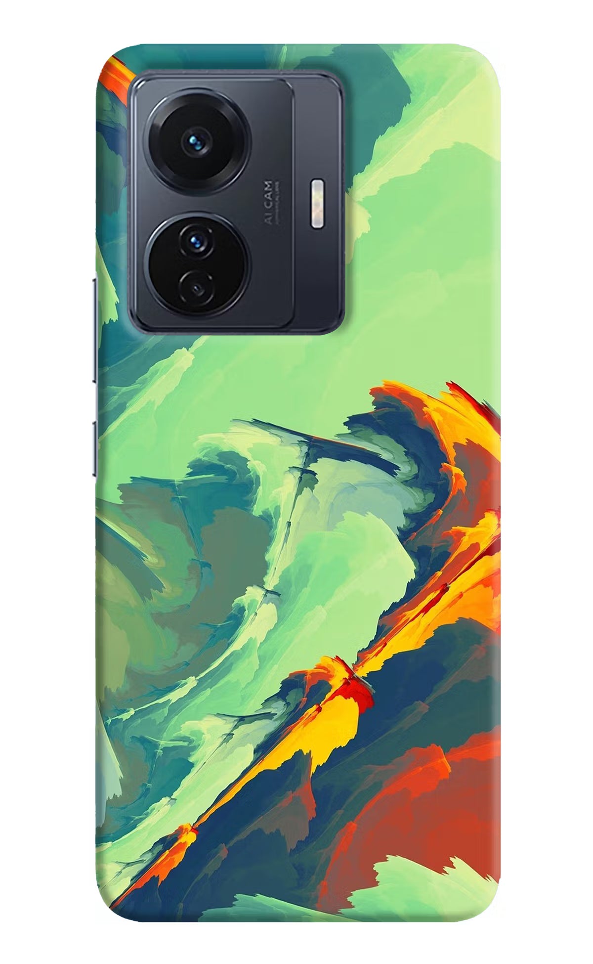 Paint Art Vivo T1 Pro 5G Hard Case Back Cover by Casekaro