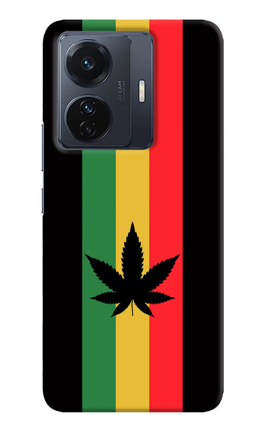 Weed Flag Vivo T1 Pro 5G Hard Case Back Cover by Casekaro