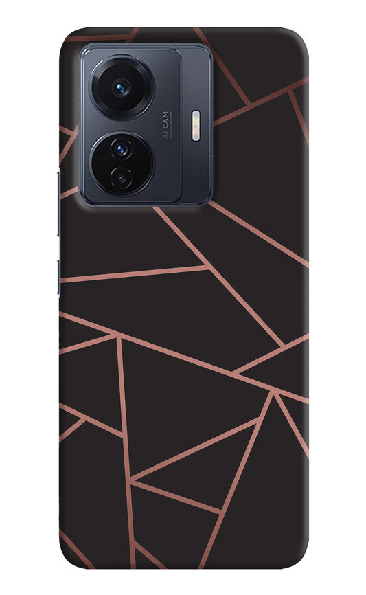 Geometric Pattern Vivo T1 Pro 5G Hard Case Back Cover by Casekaro