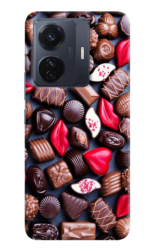 Chocolates Vivo T1 Pro 5G Hard Case Back Cover by Casekaro