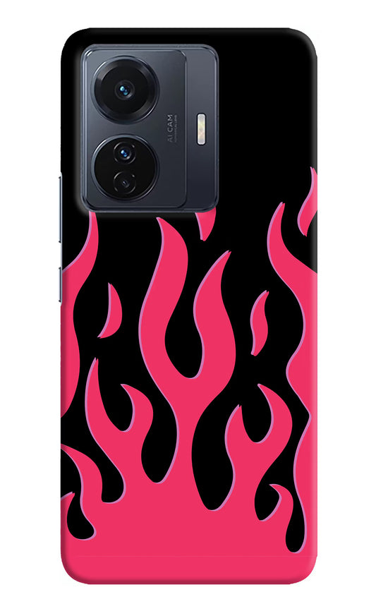 Fire Flames Vivo T1 Pro 5G Hard Case Back Cover by Casekaro