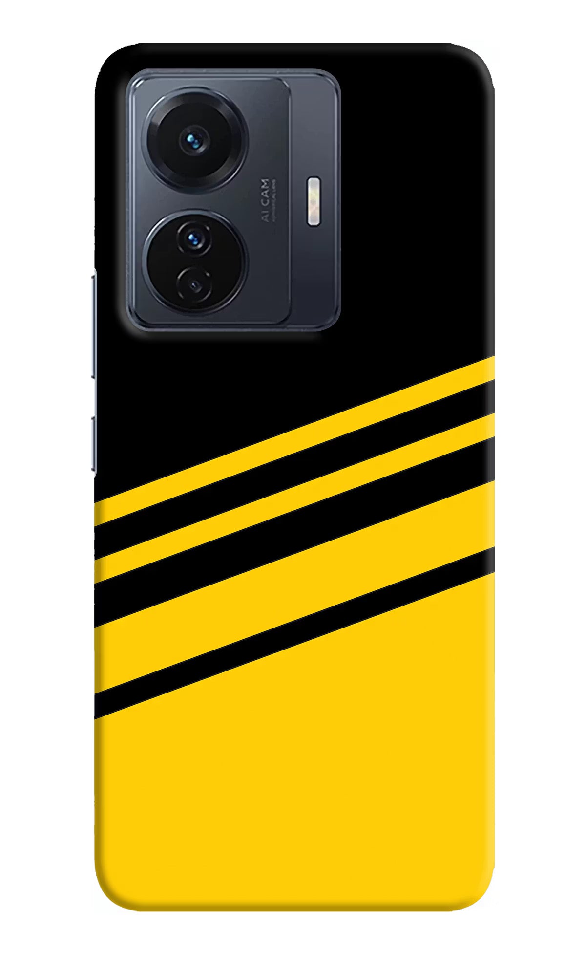 Yellow Shades Vivo T1 Pro 5G Hard Case Back Cover by Casekaro