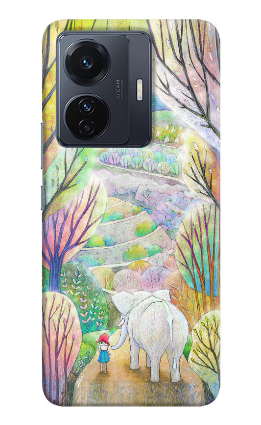 Nature Painting Vivo T1 Pro 5G Hard Case Back Cover by Casekaro