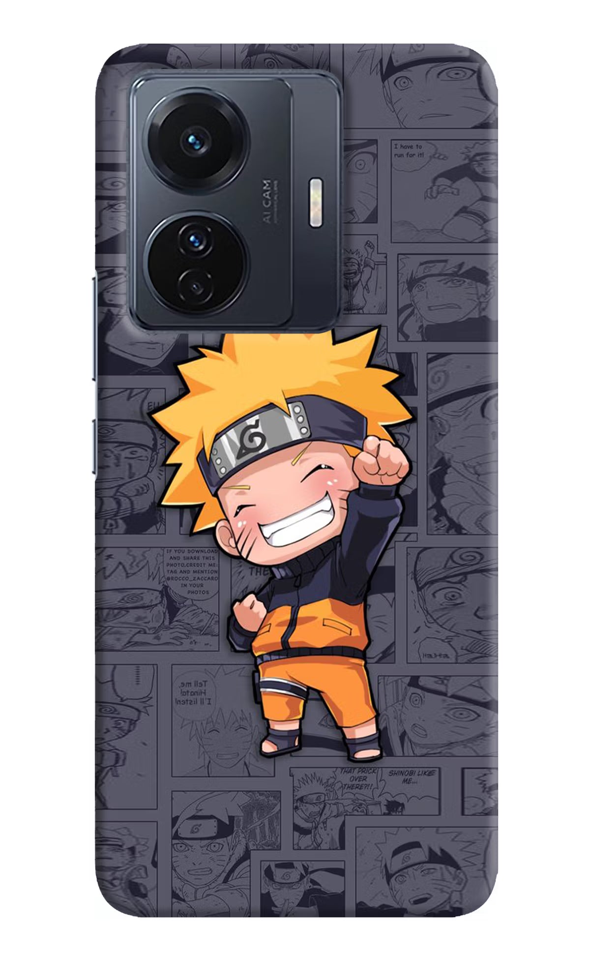 Chota Naruto Vivo T1 Pro 5G Hard Case Back Cover by Casekaro