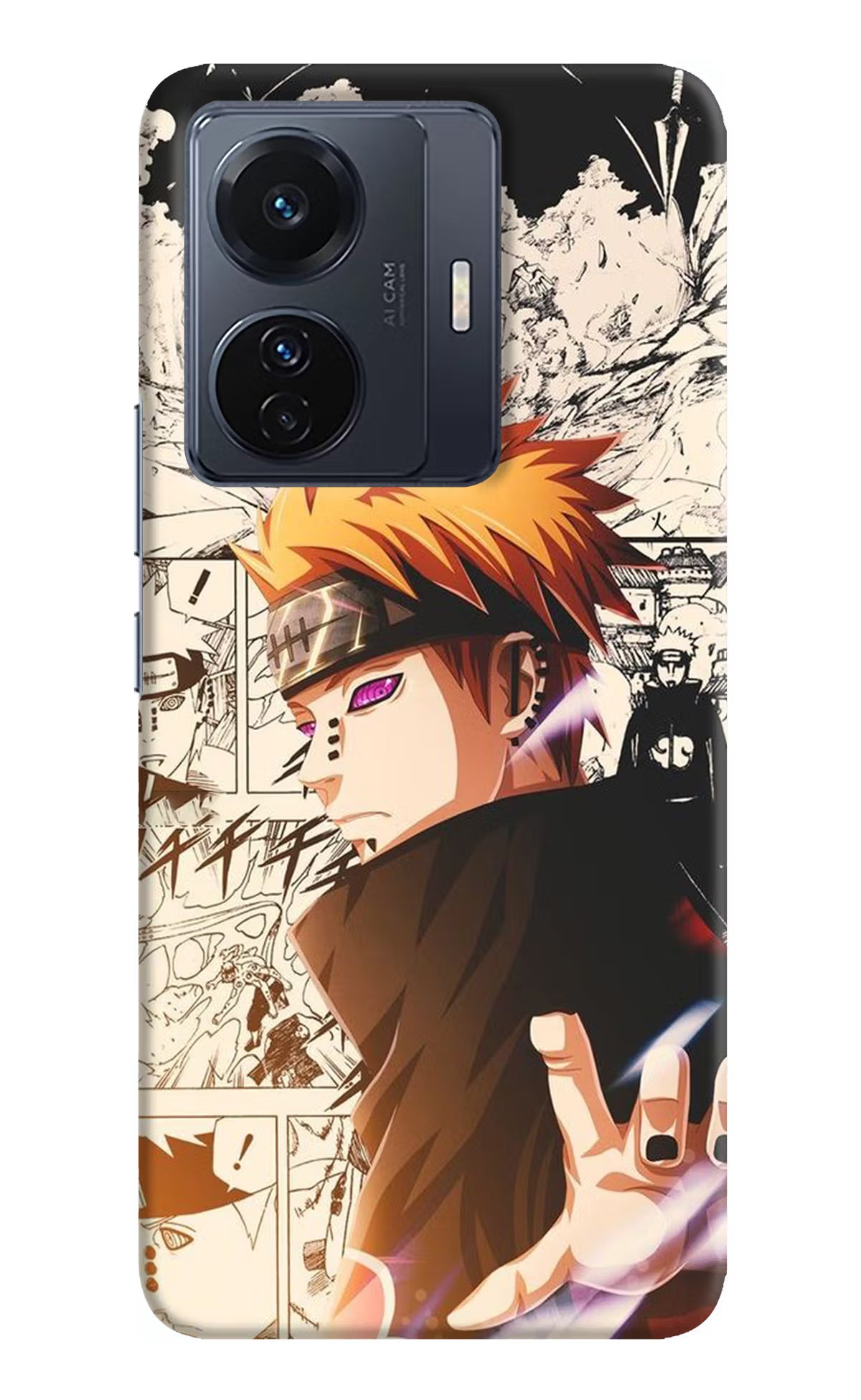 Pain Anime Vivo T1 Pro 5G Hard Case Back Cover by Casekaro