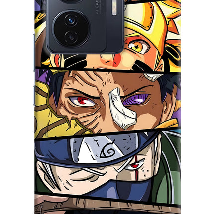 Naruto Character Vivo T1 Pro 5G Hard Case Back Cover by Casekaro