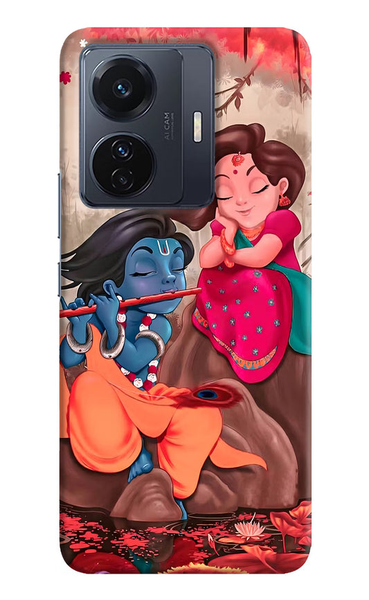 Radhe Krishna Vivo T1 Pro 5G Hard Case Back Cover by Casekaro