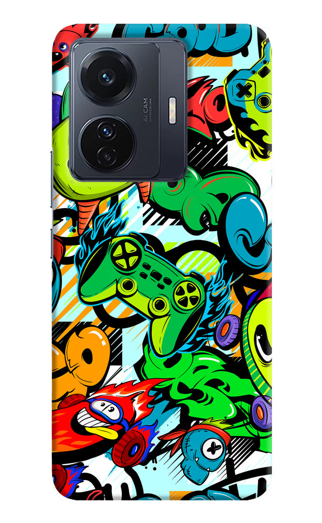 Game Doodle Vivo T1 Pro 5G Hard Case Back Cover by Casekaro