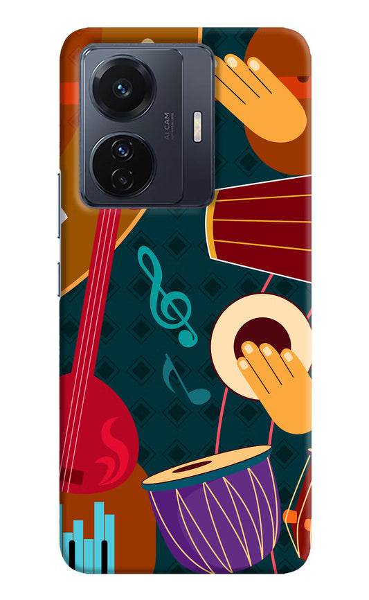Music Instrument Vivo T1 Pro 5G Hard Case Back Cover by Casekaro