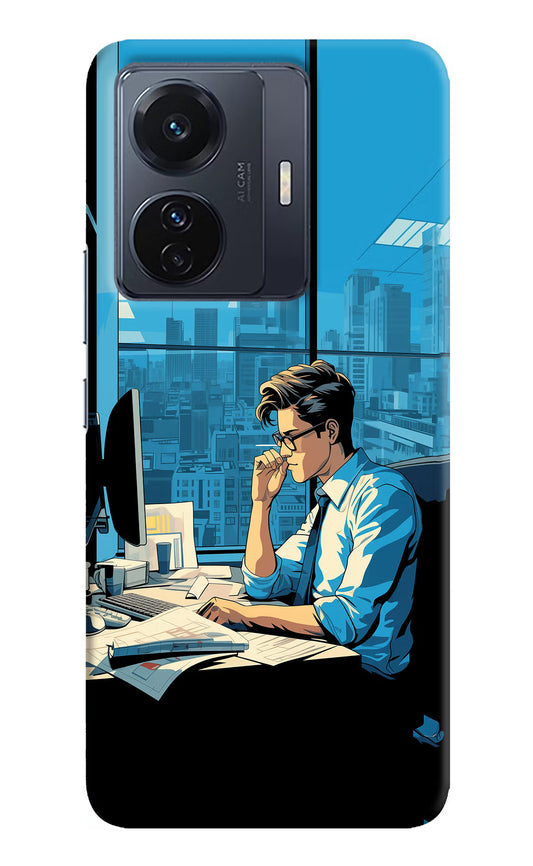 Focused Hustler (AI Generated) Vivo T1 Pro 5G Hard Case Back Cover by Casekaro