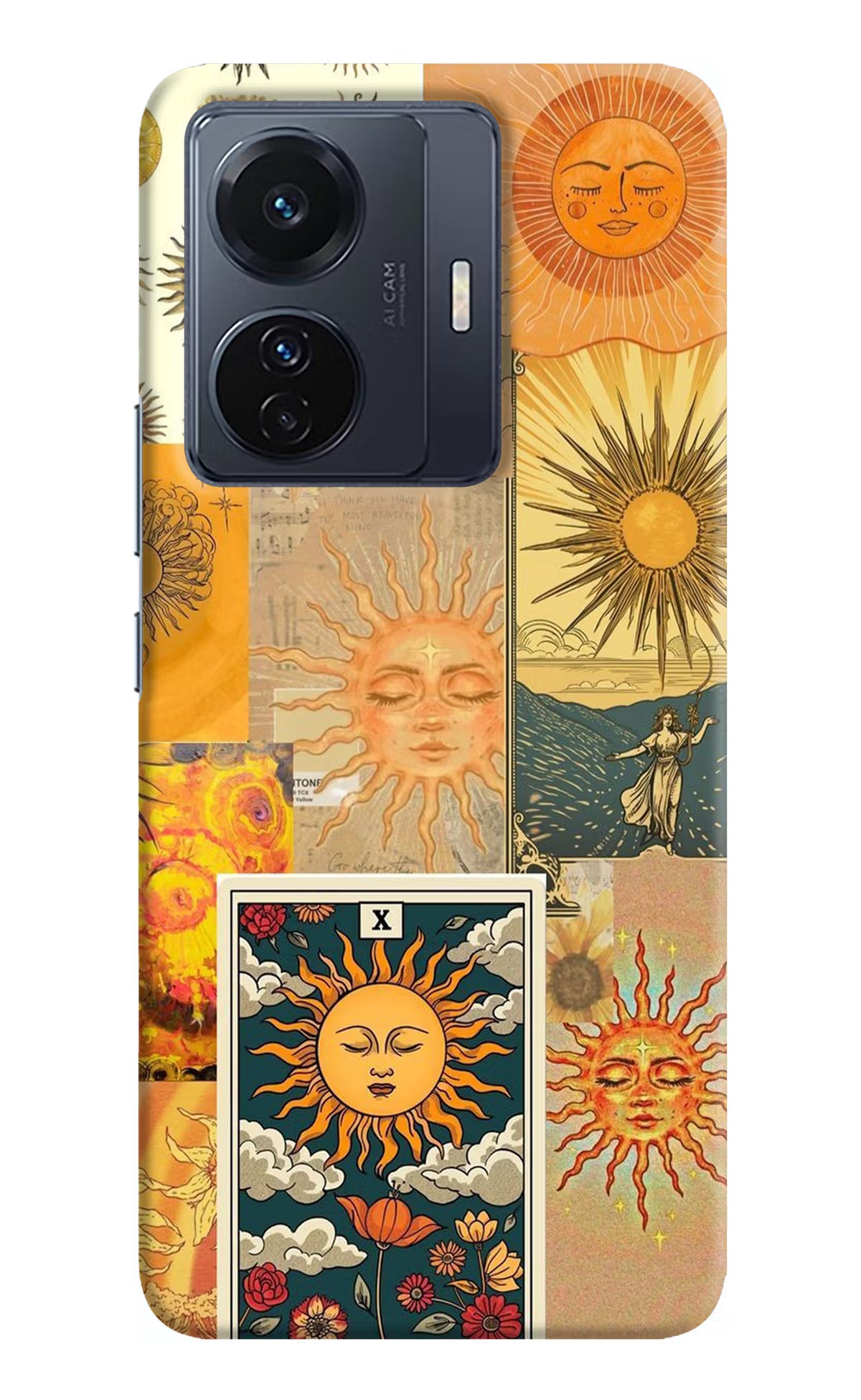 Sun Vivo T1 Pro 5G Hard Case Back Cover by Casekaro
