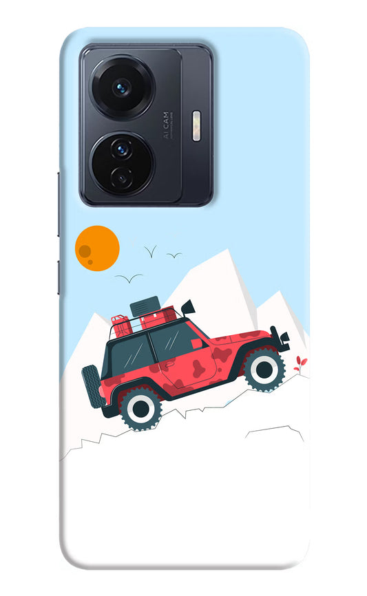 Mountain Trail Beast Vivo T1 Pro 5G Hard Case Back Cover by Casekaro