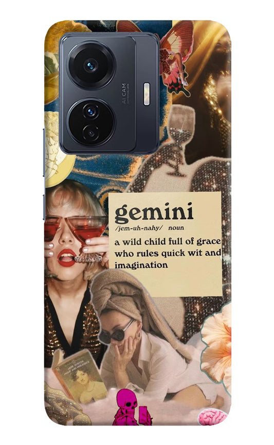 Gemini Zodiac Vivo T1 Pro 5G Hard Case Back Cover by Casekaro