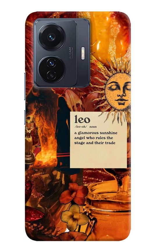 Leo Zodiac Vivo T1 Pro 5G Hard Case Back Cover by Casekaro