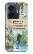 Pisces Zodiac Vivo T1 Pro 5G Hard Case Back Cover by Casekaro