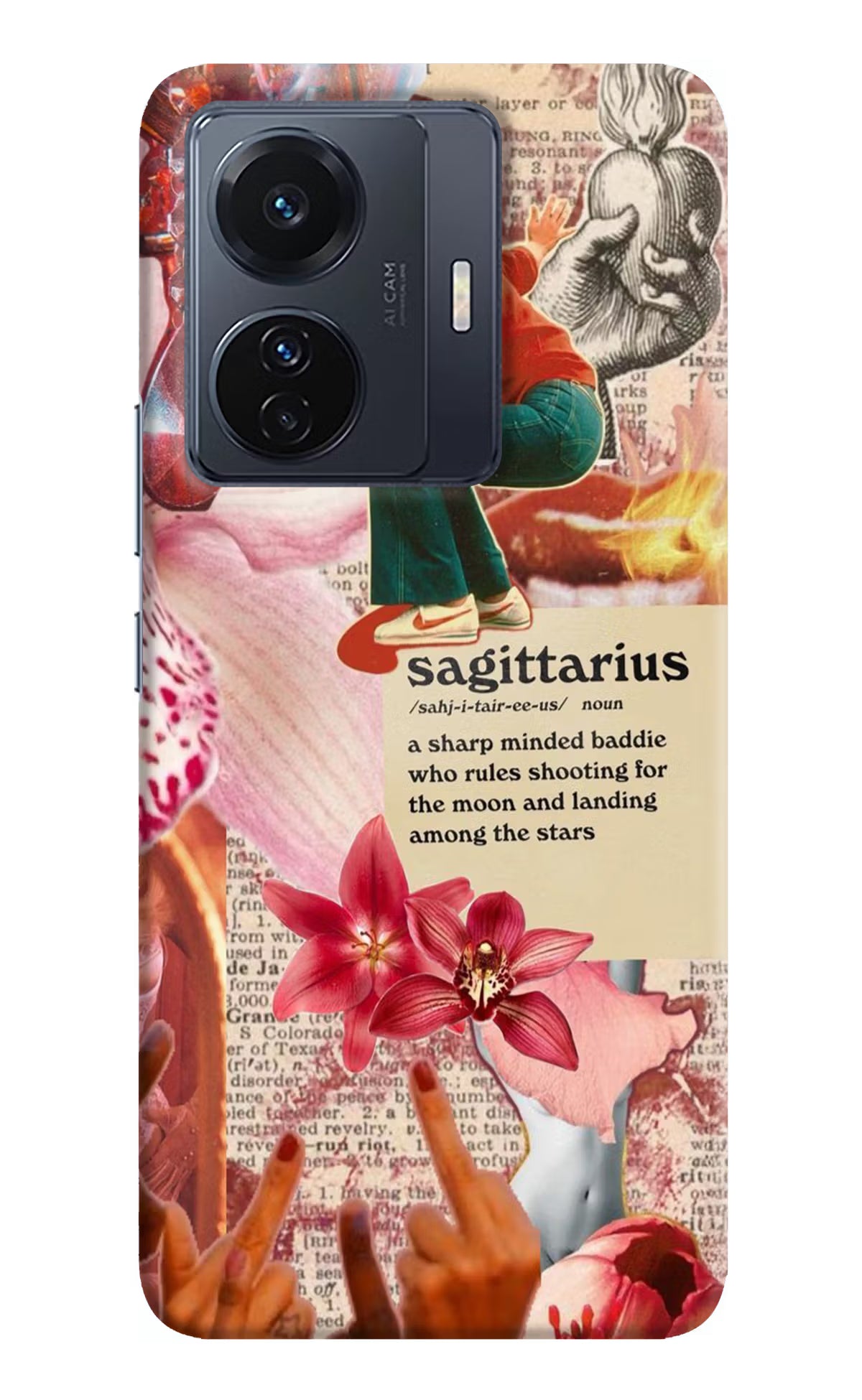 Sagittarius Zodiac Vivo T1 Pro 5G Hard Case Back Cover by Casekaro