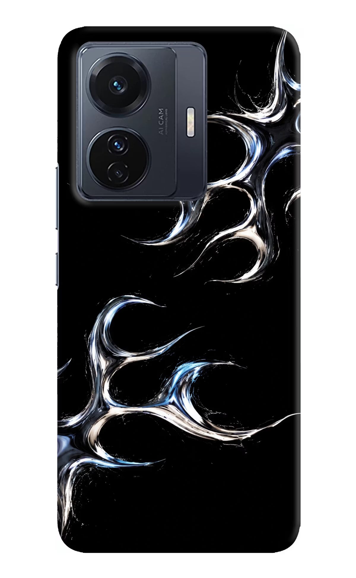 Chrome Tribal Vivo T1 Pro 5G Hard Case Back Cover by Casekaro