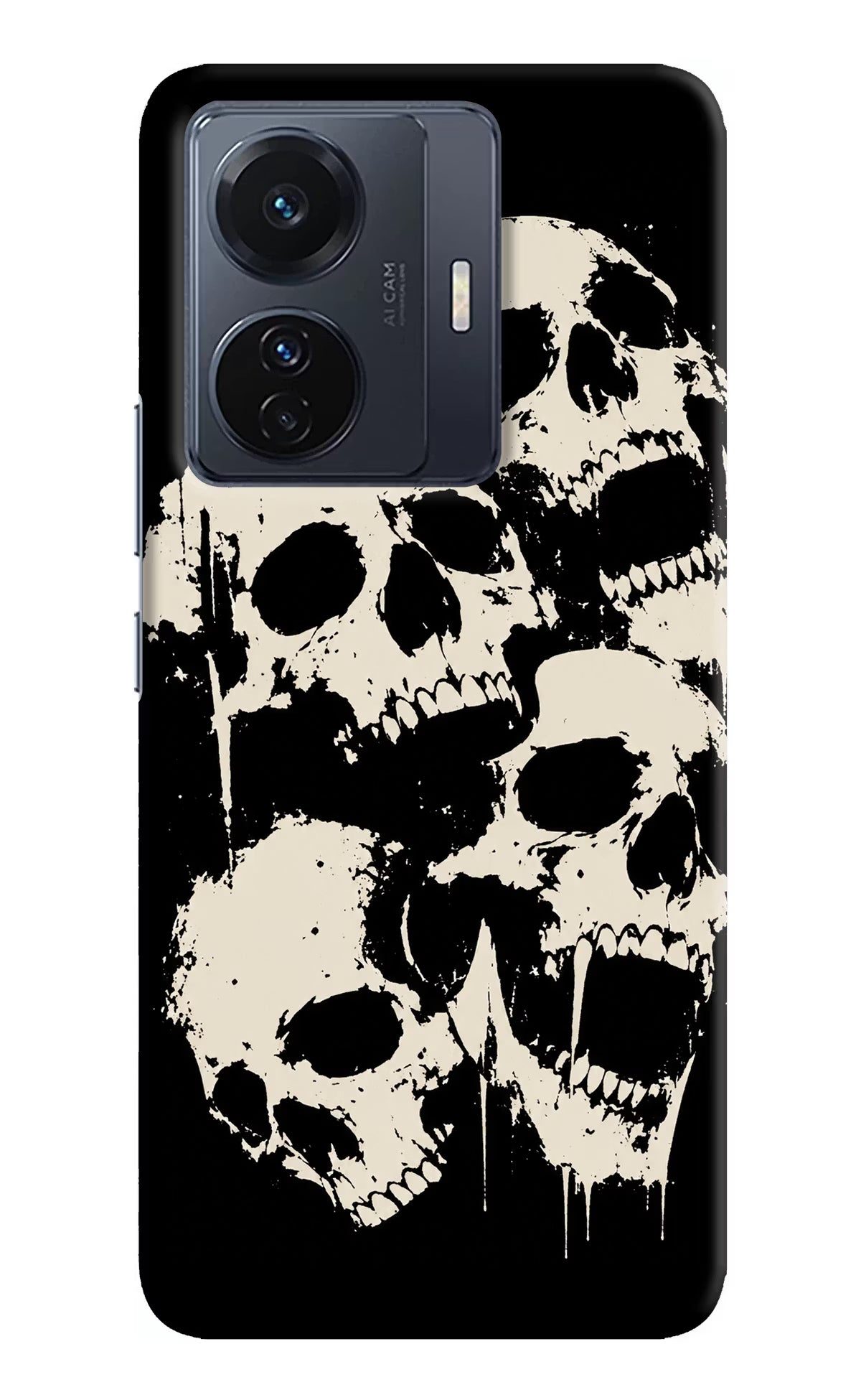 Dead Stack Vivo T1 Pro 5G Hard Case Back Cover by Casekaro