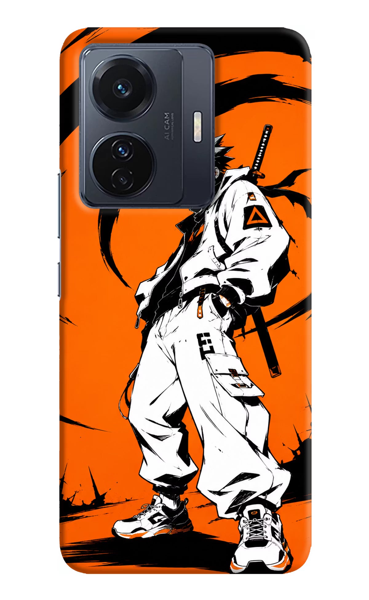 Street Samurai  Vivo T1 Pro 5G Hard Case Back Cover by Casekaro