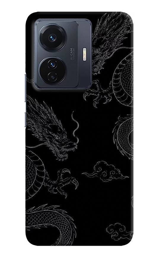 Twin Dragons Vivo T1 Pro 5G Hard Case Back Cover by Casekaro