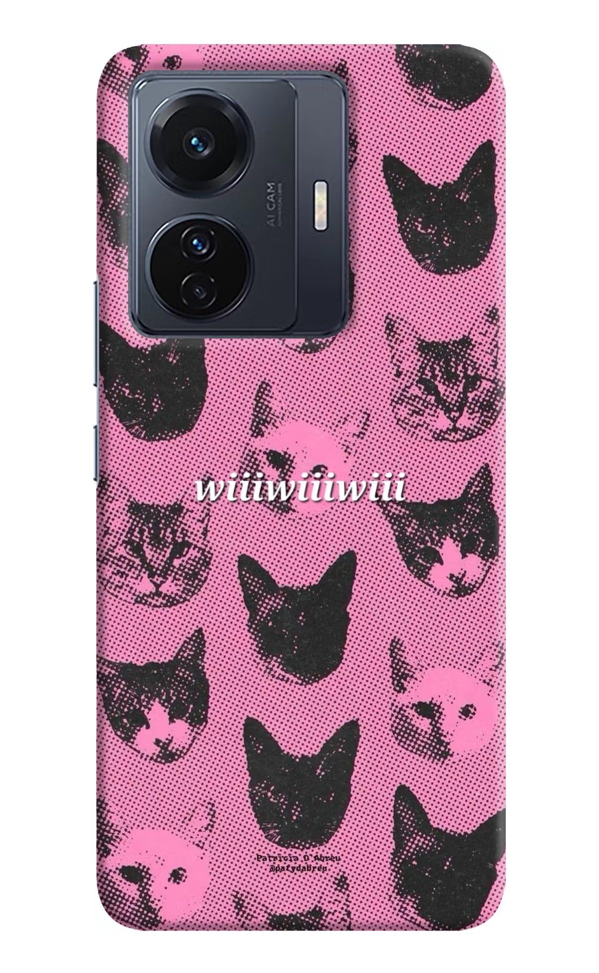 Pink Cats Vivo T1 Pro 5G Back Cover