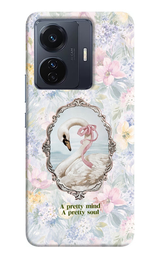 Pretty Mind Pretty Soul Vivo T1 Pro 5G Hard Case Back Cover by Casekaro