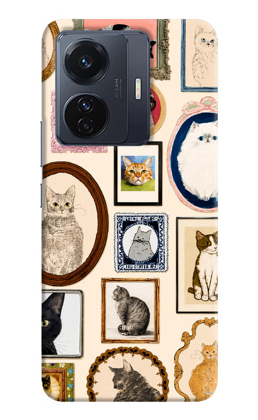 Mirror Cats Vivo T1 Pro 5G Hard Case Back Cover by Casekaro