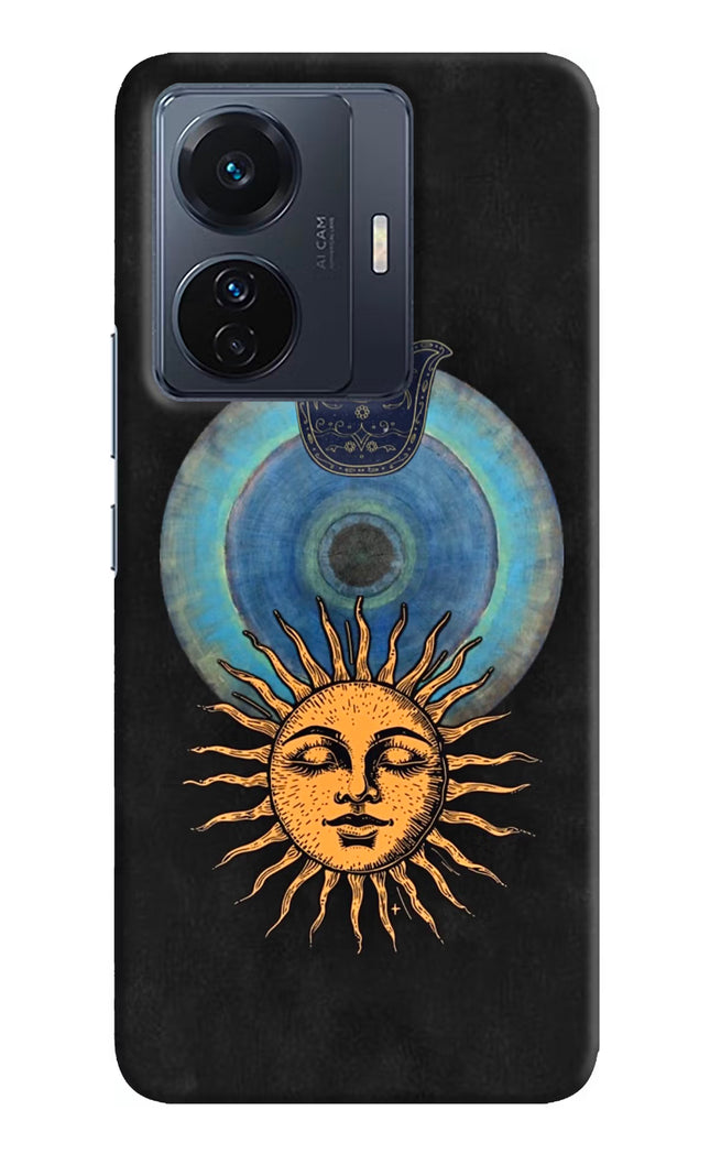 Divine Sun Vivo T1 Pro 5G Hard Case Back Cover by Casekaro