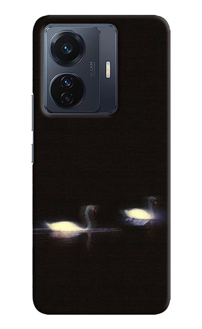 Silent Swans Vivo T1 Pro 5G Hard Case Back Cover by Casekaro