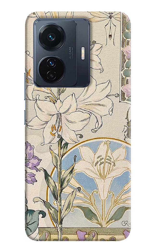 White Lily Vivo T1 Pro 5G Hard Case Back Cover by Casekaro