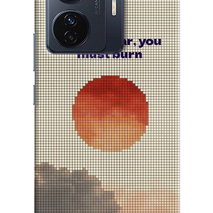 Pixel Sun Vivo T1 Pro 5G Hard Case Back Cover by Casekaro