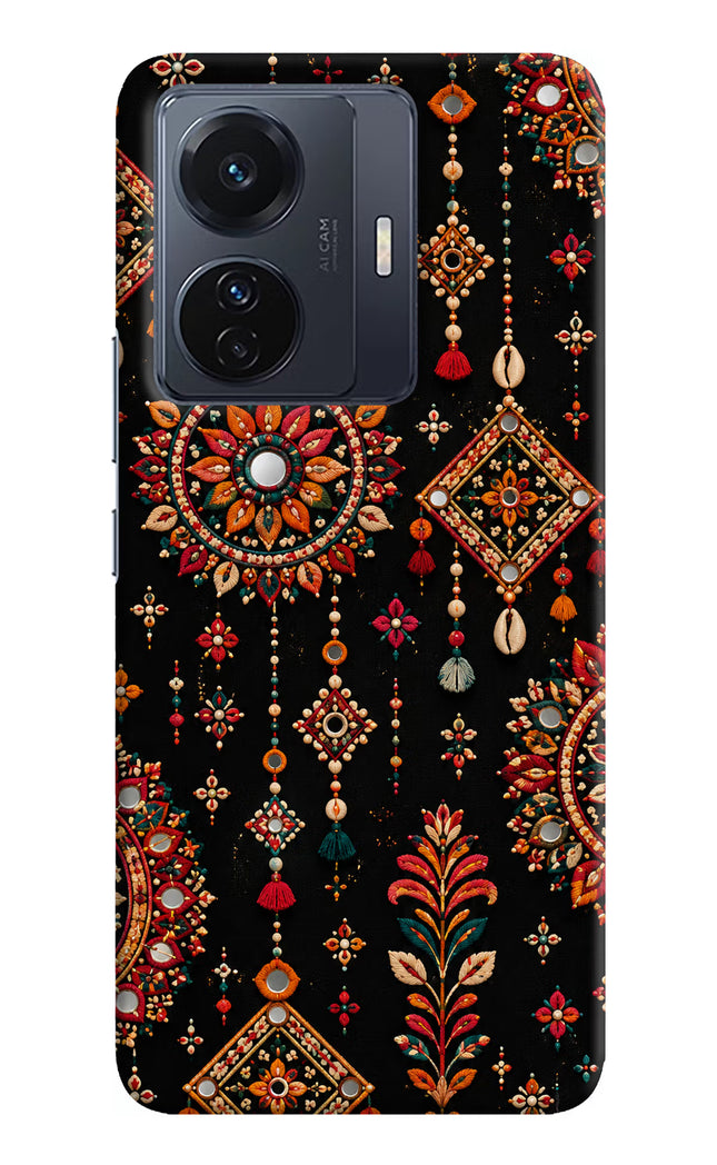 Boho Noir Vivo T1 Pro 5G Hard Case Back Cover by Casekaro