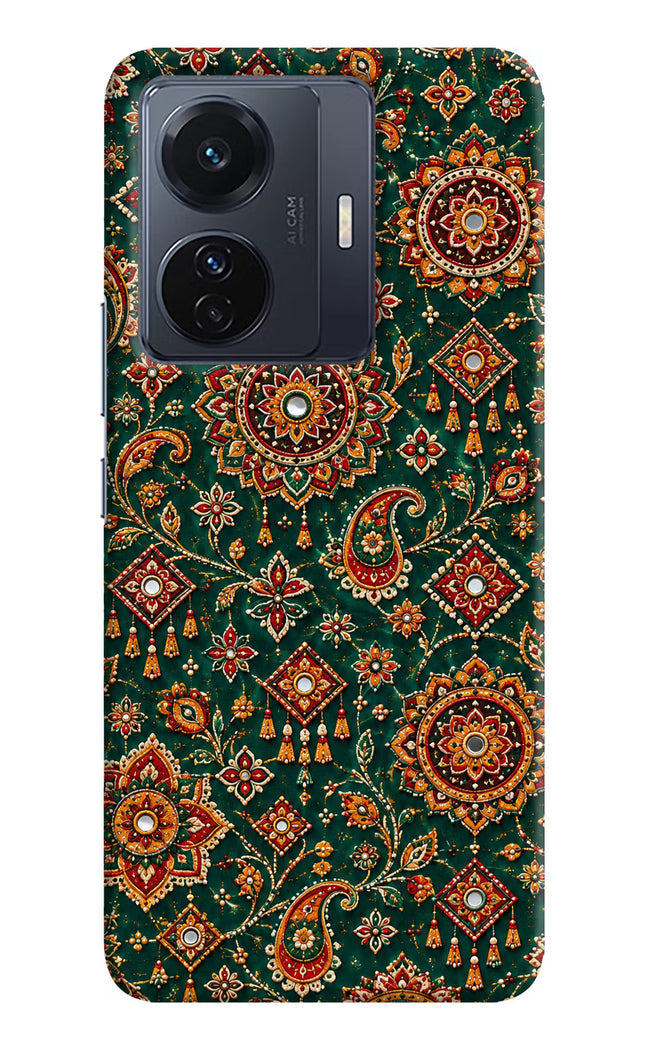 Green Pataka Vivo T1 Pro 5G Hard Case Back Cover by Casekaro