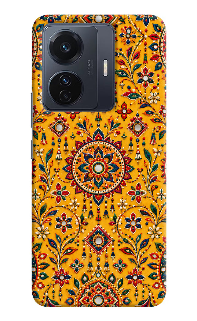 Sunlit Aura Vivo T1 Pro 5G Hard Case Back Cover by Casekaro